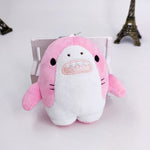Color Plush Pendant Fragrance Shark Cute Keychain - Cindi Book
