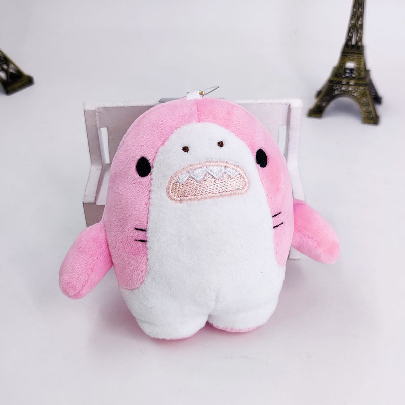 Color Plush Pendant Fragrance Shark Cute Keychain - Cindi Book