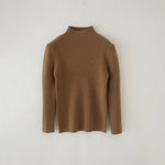 Children's Mock Neck Sweater Knitwear Top - Cindi Book