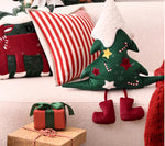 Christmas Tree Pillow Special-shaped Sofa Living Room Atmosphere New Year - Cindi Book