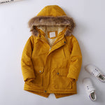 Fleece-lined Thickened Boys Cotton-padded Cotton Wadded Jacket - Cindi Book