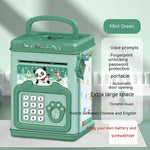 Children's Savings Bank Electric Sound And Light Fun Intelligent Automatic Money Changer - Cindi Book