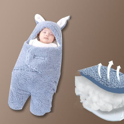 Baby Hold Newborn Thickened Out Wrap Swaddle Sleeping Bag - Cindi Book