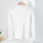 Children's Mock Neck Sweater Knitwear Top - Cindi Book
