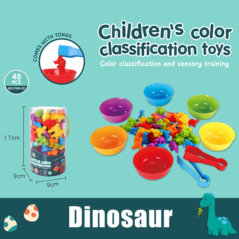 Baby Children's Rainbow Counting Early Education Cognitive Toys Math Toddler Game Set - Cindi Book