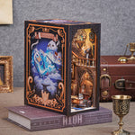Dongpo Zhiyi Diy Wooden 3d Stereo Hand-assembled Book Stand Model Building Toy - Cindi Book