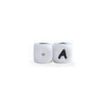 12mm Baby Products 26 Silicone English Alphabet Beads Teeth Accessories - Cindi Book