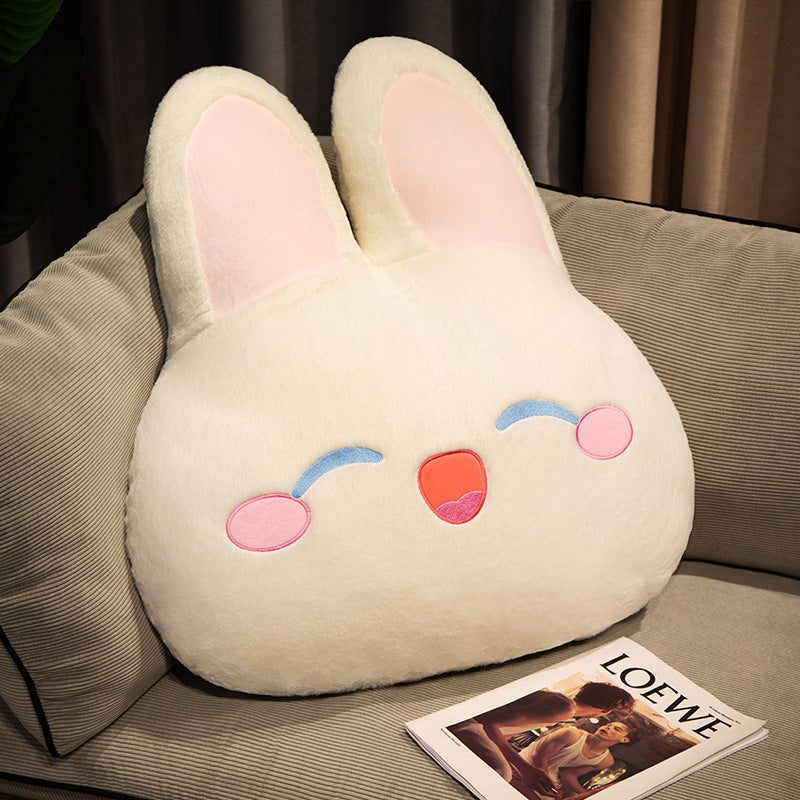 Warm Hand Rabbit Pillow Plush Toy - Cindi Book