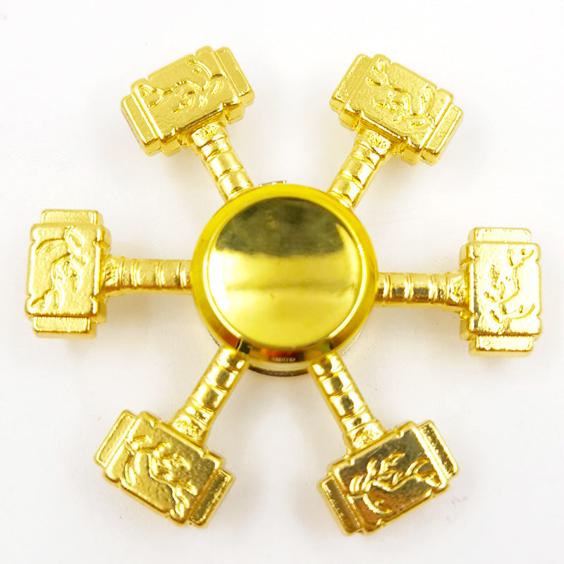 Zinc Alloy Electroplating Colorful Fingertip Top - Cindi Book