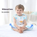 Long Sleeve Four-layer Bamboo Cotton Gauze Sleeping Bag - Cindi Book