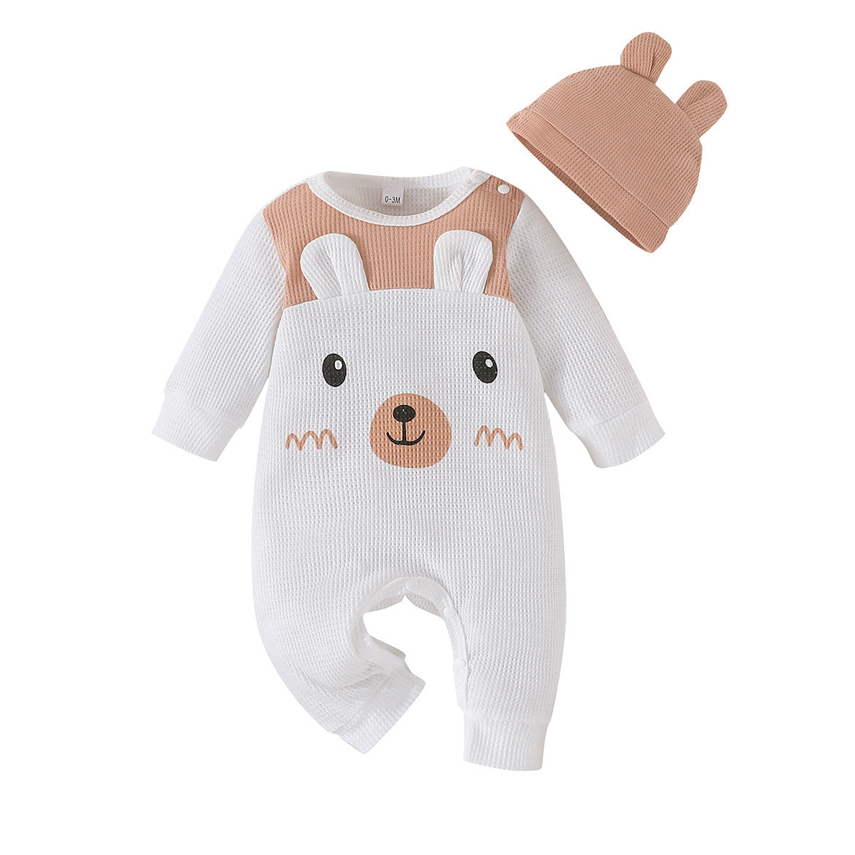 Long Sleeve Jumpsuit Hat Jumpsuit Children's Clothing - Cindi Book