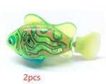 Cat Interactive Electric Fish Water Toy For Indoor Play Swimming Robot Fish Toys For Cat Dog Pet Baby Swimmer Bath Robofish Toys - Cindi Book