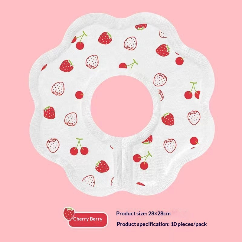 Baby Wash Free Thin Disposable Drool Towel - Cindi Book