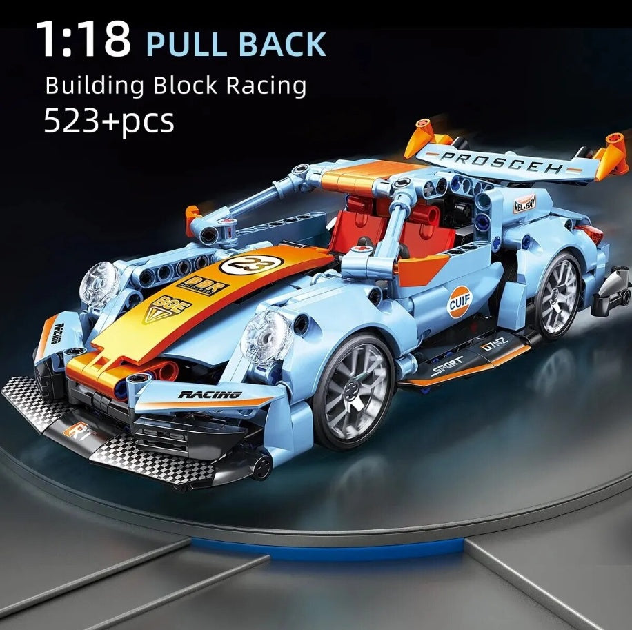 Sports Car Assembly Block Toy - Cindi Book