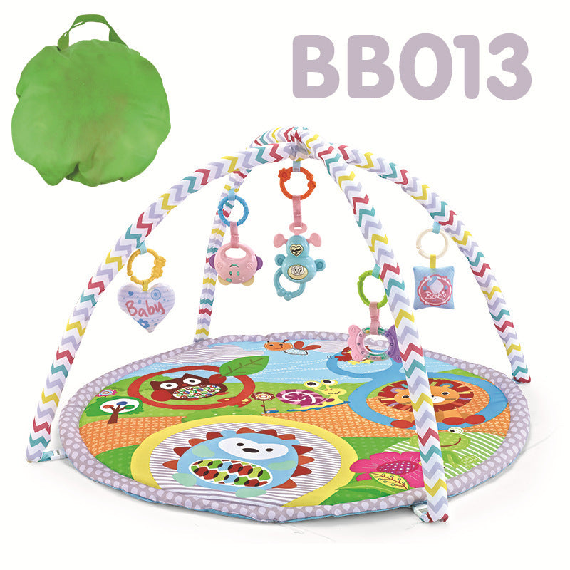 Children's Fitness Rack Game Round Blanket Crawling Floor Mat Toys - Cindi Book