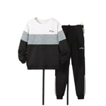 Design Sense Multicolor Hoodie Pants Two-piece Set - Cindi Book