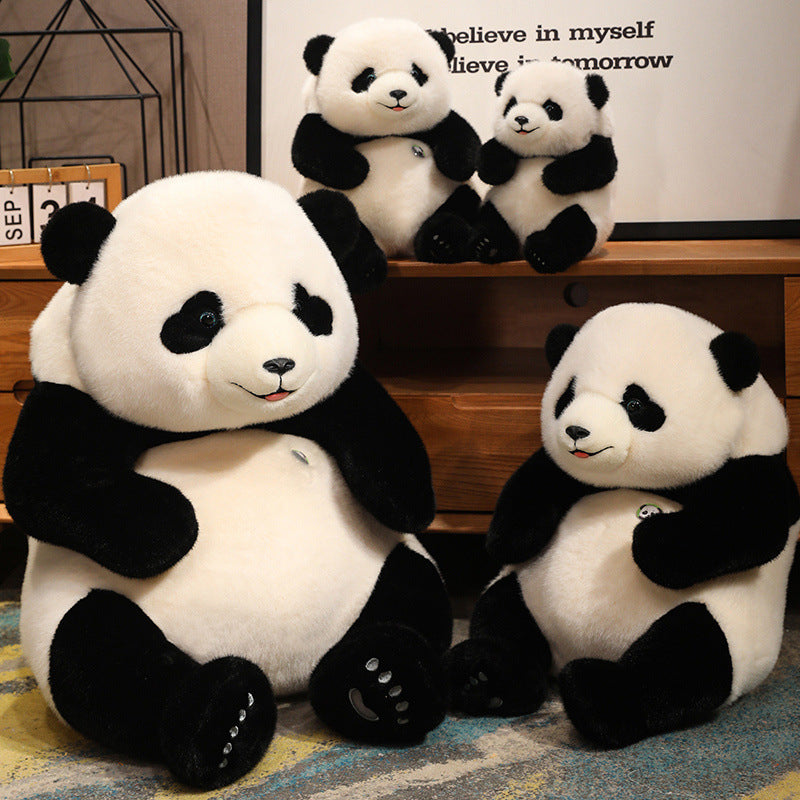 Cute New Plush Toy In The Shape Of A Lifelike Panda - Cindi Book