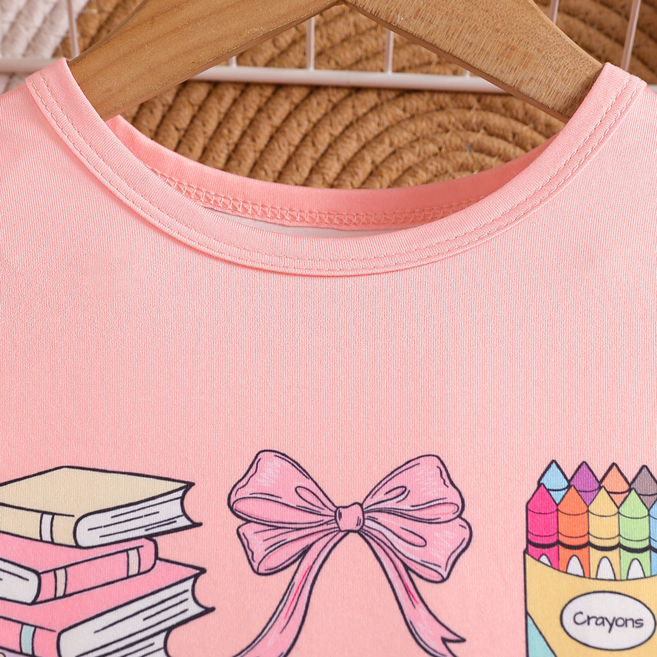 New Children's Cute Sweet T-shirt Shorts Two-piece Set - Cindi Book