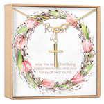 Easter Cross Necklace