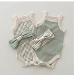 Newborn Cotton Sleeveless Jumpsuit Vest Garments - Cindi Book