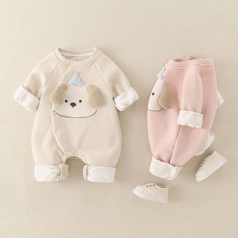 Autumn Cute Cartoon Jumpsuit - Cindi Book