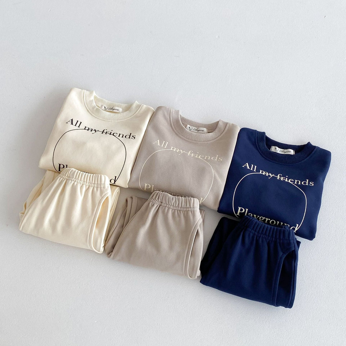 Children Straight-leg Trousers Two-piece Suit - Cindi Book