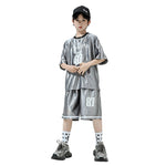 Hip Hop Children's Performance Hip Hop Glossy Loose Outfit - Cindi Book