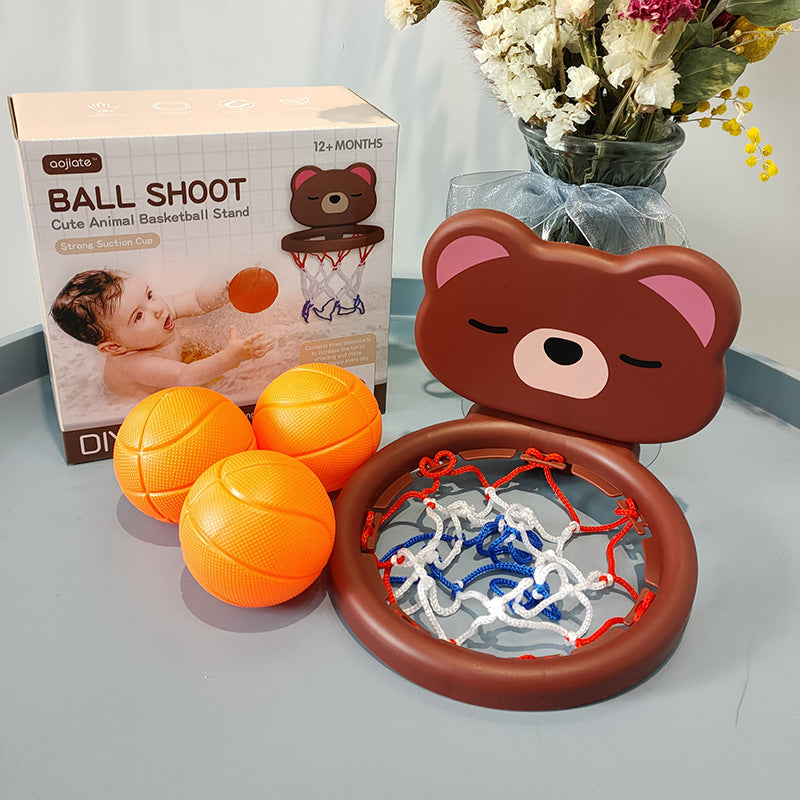 Water Play Toy Cartoon Mini Basketball Hoop For Bath Time - Cindi Book