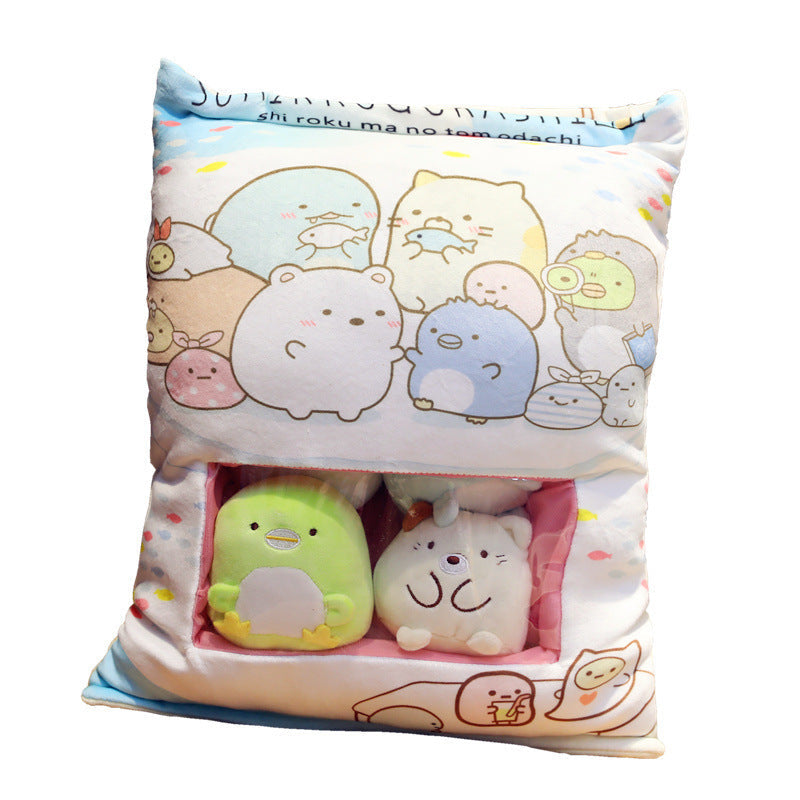 A Big Bag Of Snack Doll Cute Doll Sleeping Pillow For Girl Ankle Biter Pillow - Cindi Book