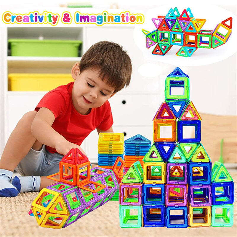 Magnetic Building Blocks DIY Magnets Toys For Kids Designer Construction Set Gifts For Children Toys - Cindi Book