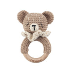 Baby Rattle Hand Woven Cartoon Animal Bracelet Newborn Soothing Doll - Cindi Book