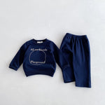 Children Straight-leg Trousers Two-piece Suit - Cindi Book
