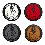 THINK TWICE BECAUSE I WON'T THINK TWICE Before Chapter PVC Flexible Glue Armband - Cindi Book