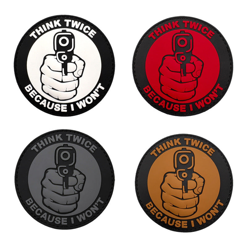 THINK TWICE BECAUSE I WON'T THINK TWICE Before Chapter PVC Flexible Glue Armband - Cindi Book