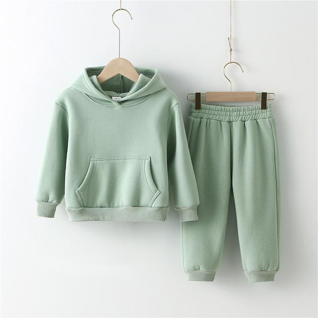 Children Clothes Kids Suit Warm Sweater Girl Fleece Hoodies - Cindi Book