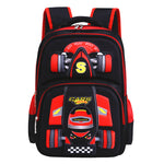 Three Dimensional Car Boys Primary School Trolley School Bag - Cindi Book