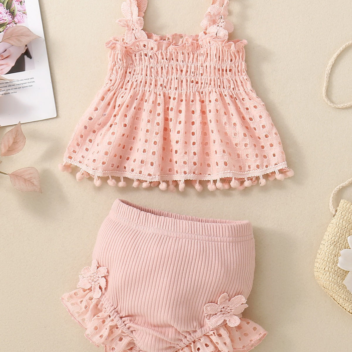 Baby Girl Infant Fashion Two-piece Suit - Cindi Book