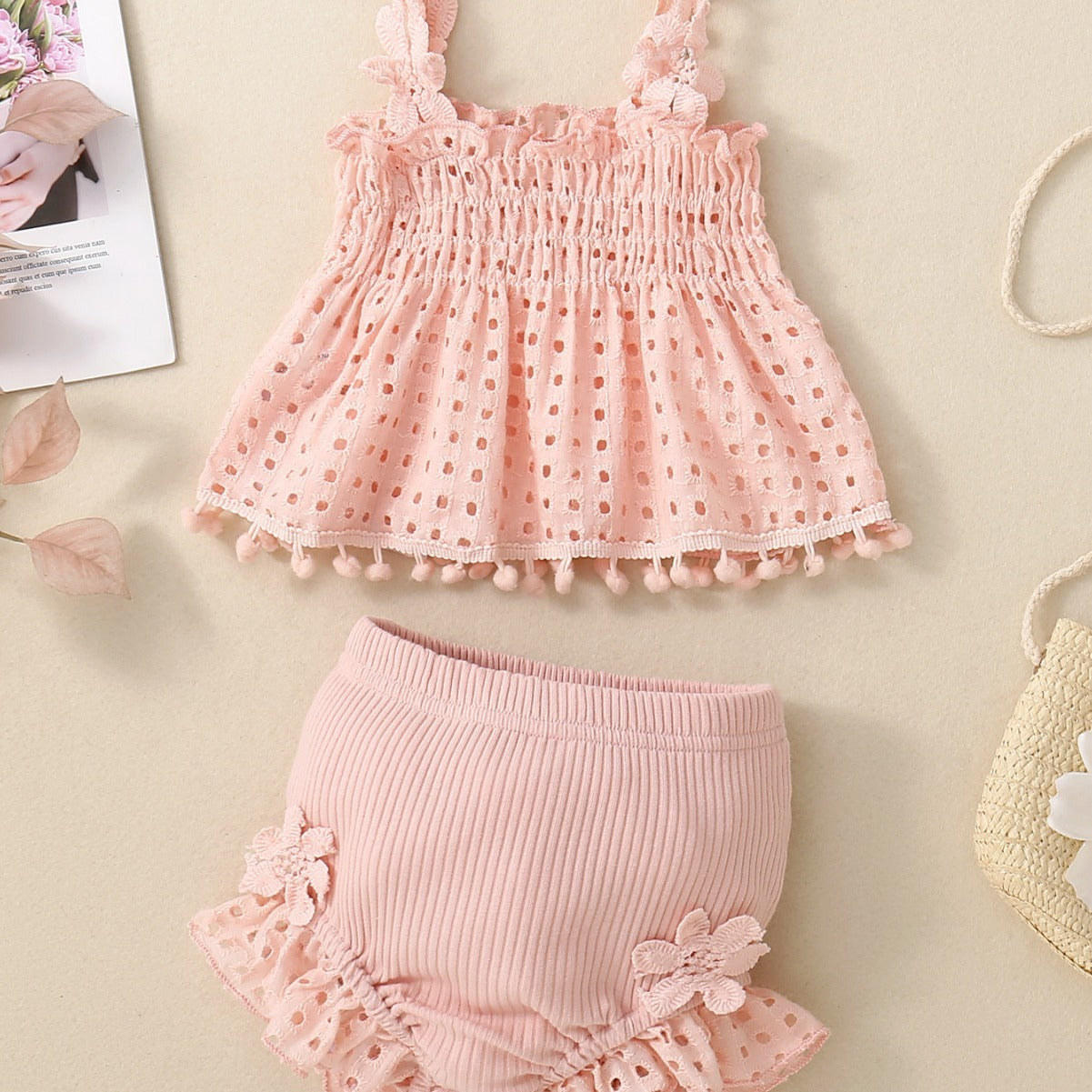 Baby Girl Infant Fashion Two-piece Suit - Cindi Book