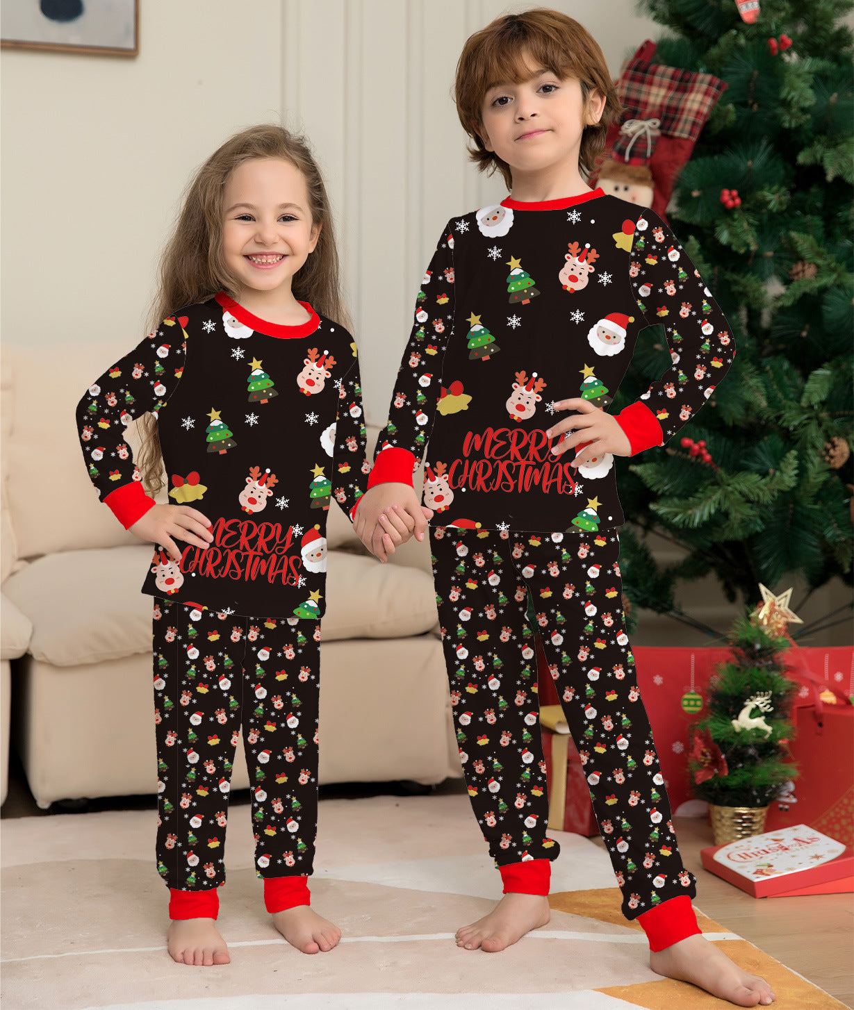 Family Christmas Matching Pajamas Set Christmas Pajamas For Family Christmas PJS Xmas Sleepwear - Cindi Book