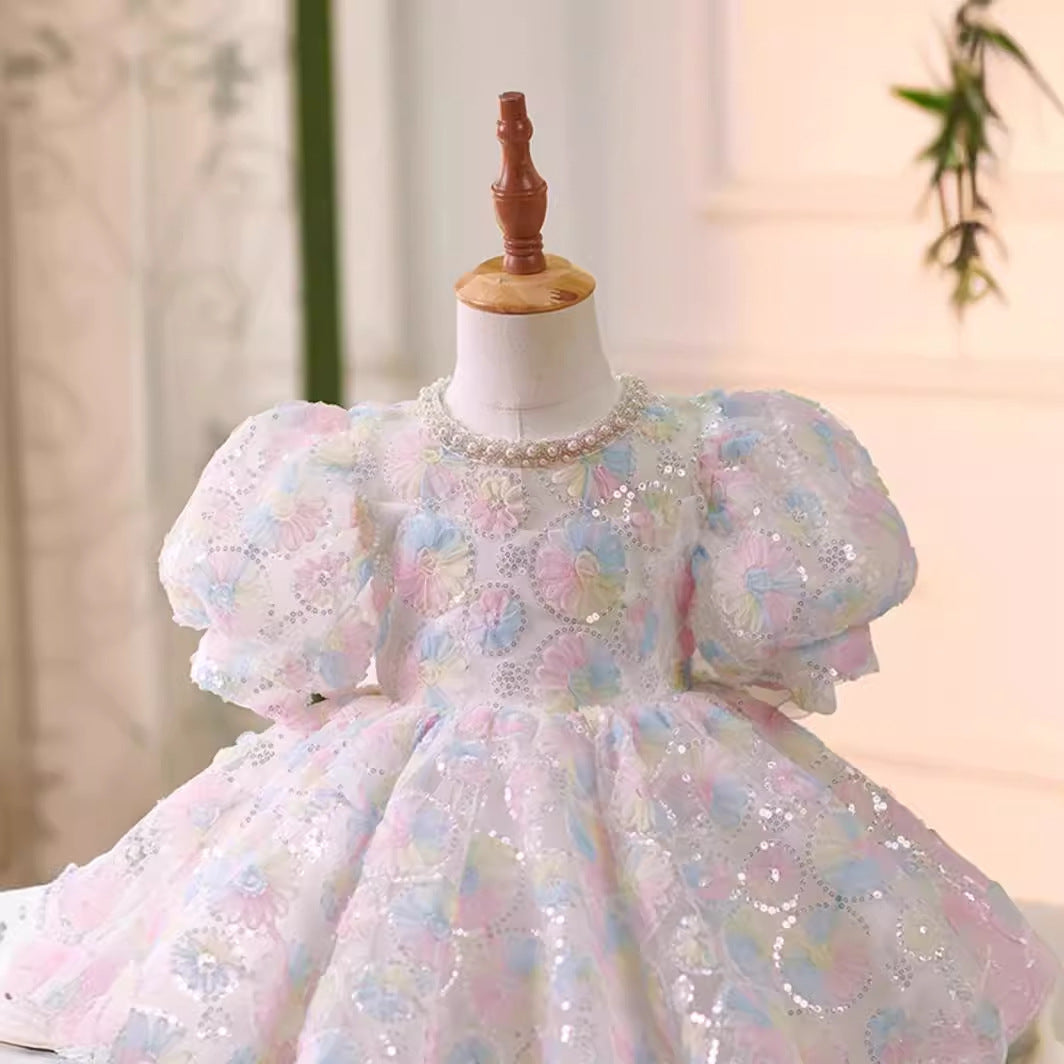 Princess Dress Light Luxury Minority High-end Flower Birthday Host Pettiskirt - Cindi Book