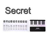 Adjustable Volume Hand Cranked Electronic Piano - Cindi Book