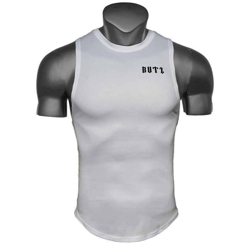 Summer New Loose Men's Sports Fitness Vest - Cindi Book