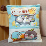 A Big Bag Of Snack Doll Cute Doll Sleeping Pillow For Girl Ankle Biter Pillow - Cindi Book