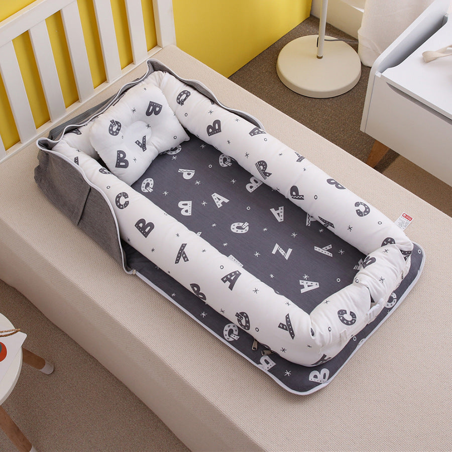 Cotton Portable Baby Crib Newborn Foldable - Cindi Book
