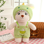 Dress-Up Bear Series Children's Birthday Gift Cute Plush - Cindi Book