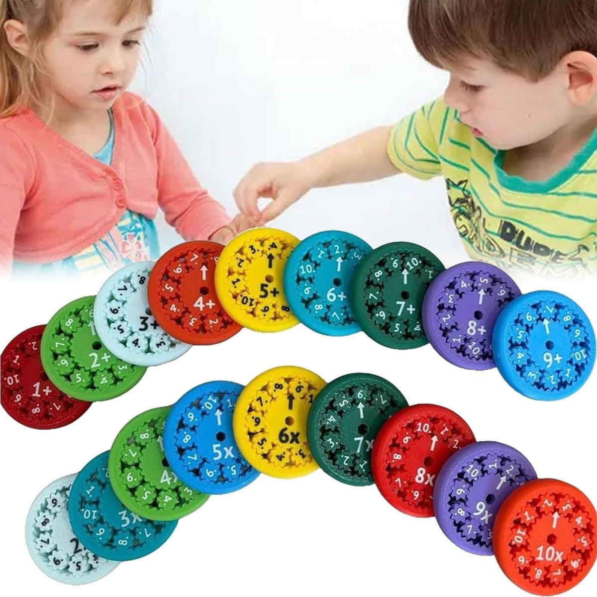 Math Fidget Spinners Fingertip Math Puzzle Toys Math Games Math Operations Decompression Games Desktop Math Multiplication Games - Cindi Book