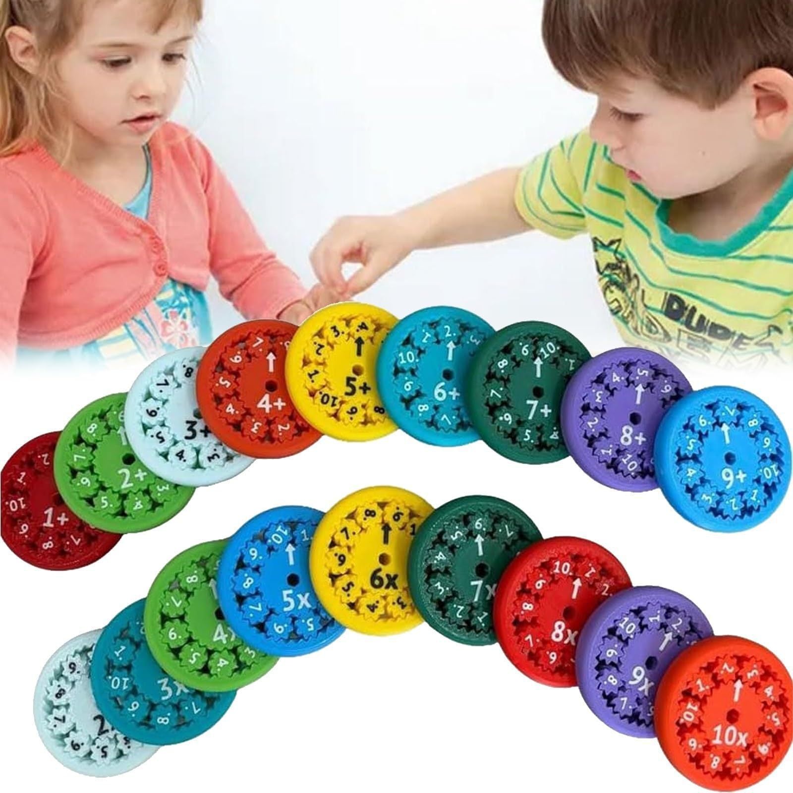 Math Fidget Spinners Fingertip Math Puzzle Toys Math Games Math Operations Decompression Games Desktop Math Multiplication Games - Cindi Book