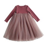 Soft Skin-friendly Long Sleeve Tulle Tutu Princess Dress - Cindi Book