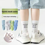 Children's Socks Tube Socks Springsummer Thin Breathable - Cindi Book
