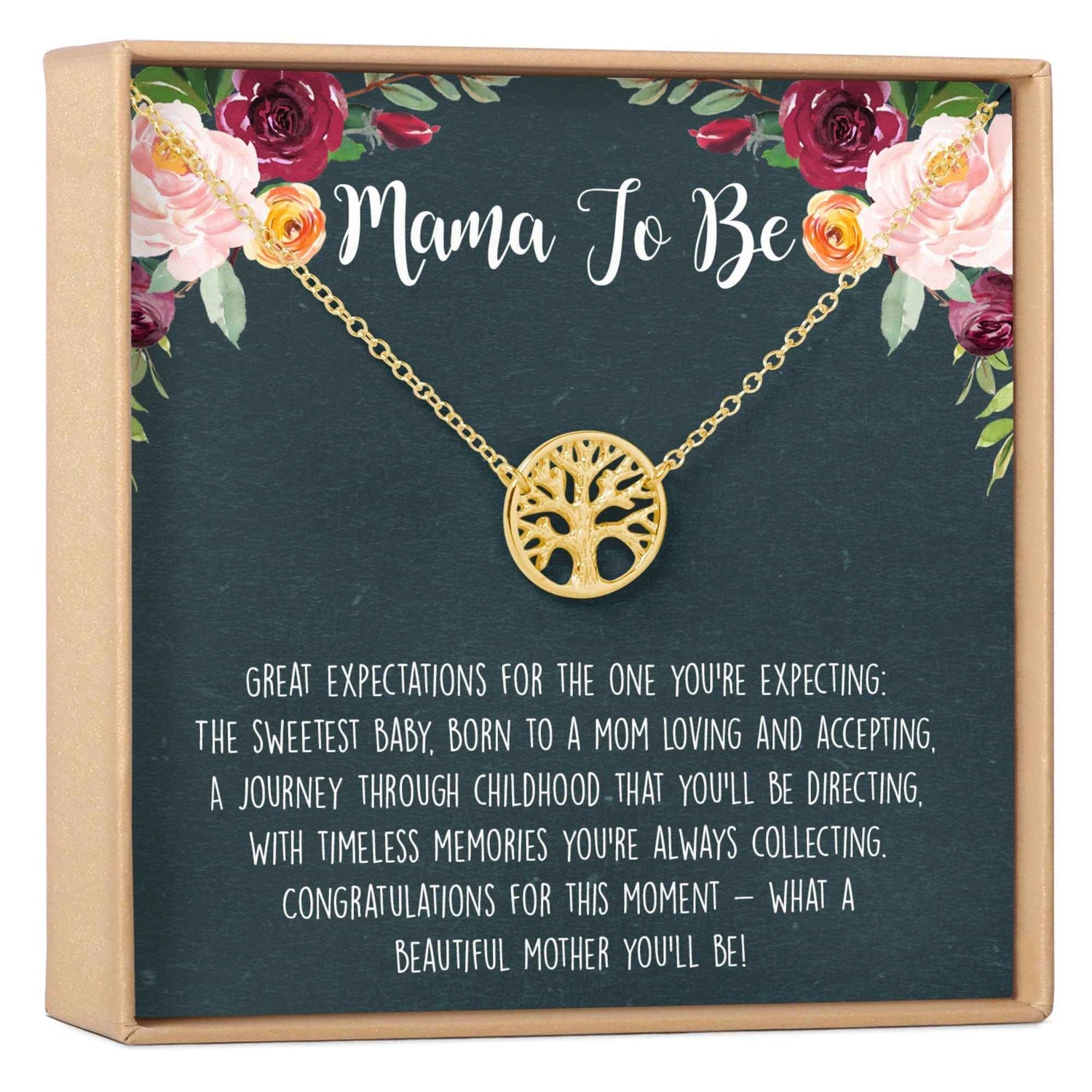 Expecting Mom Gift Necklace
